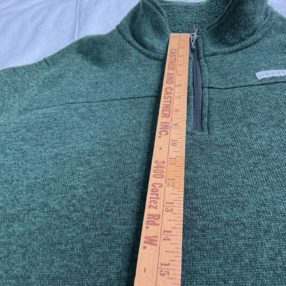 Eddie Bauer Men's Lgr 1/2 zipper long sleeve pullover‎ sweater